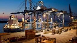 West Coast Ports Hit Record July