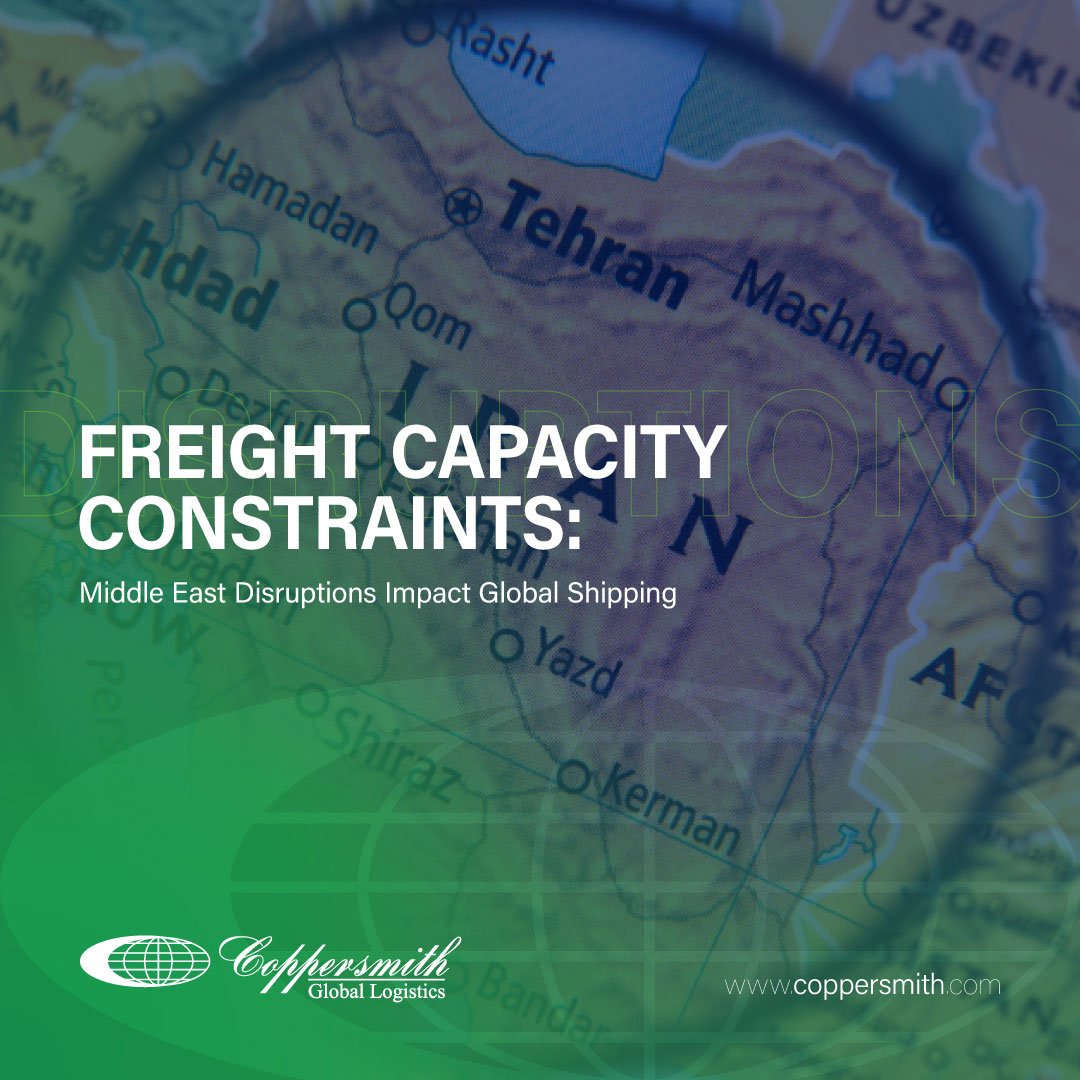 Freight Capacity Constraints: Middle East Disruptions Impact Global Shipping